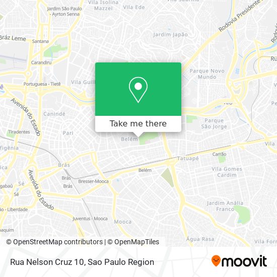 Rua Nelson Cruz 10 map