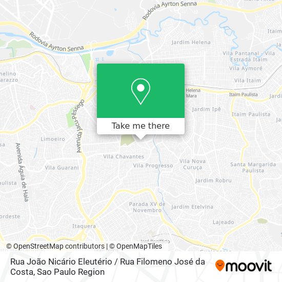 Rua João Nicário Eleutério / Rua Filomeno José da Costa map