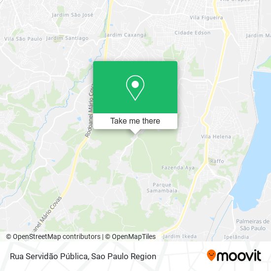 Rua Servidão Pública map