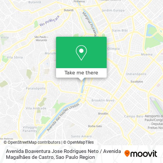 Avenida Boaventura Jose Rodrigues Neto / Avenida Magalhães de Castro map