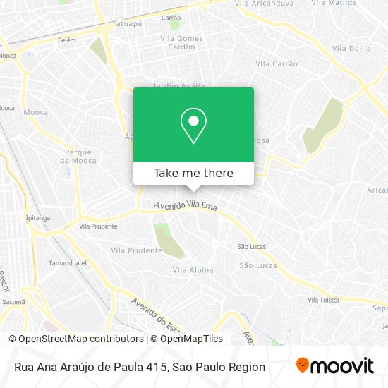 Rua Ana Araújo de Paula 415 map