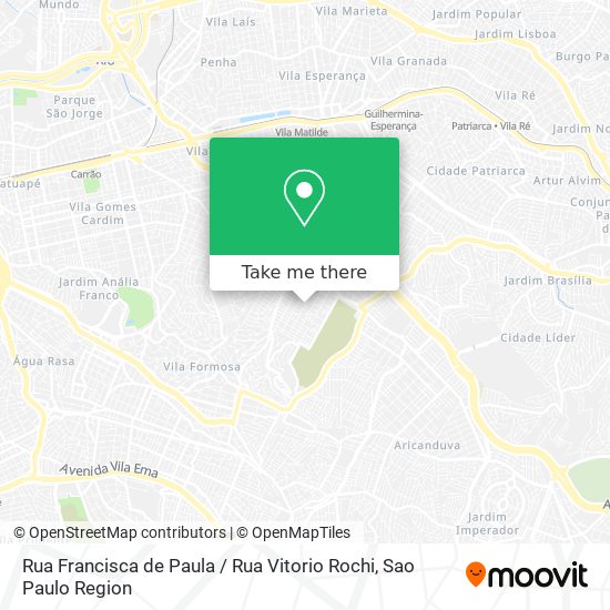 Rua Francisca de Paula / Rua Vitorio Rochi map