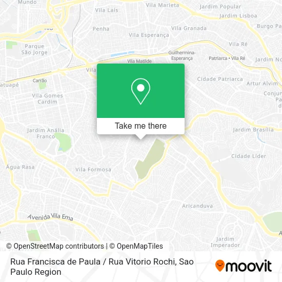Rua Francisca de Paula / Rua Vitorio Rochi map