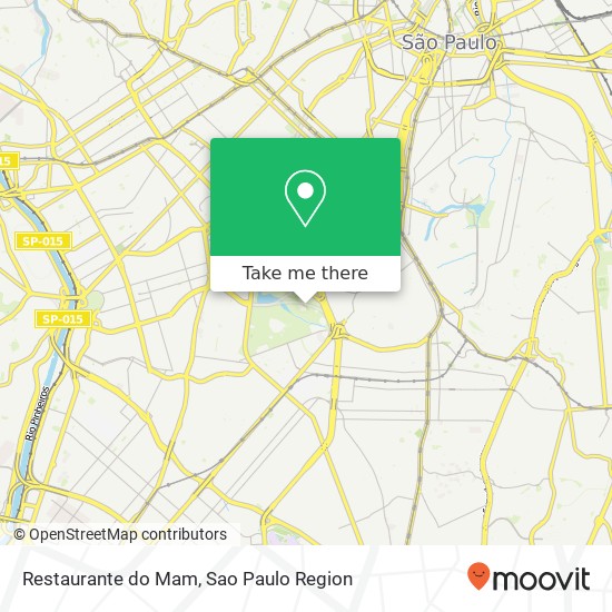 Restaurante do Mam map