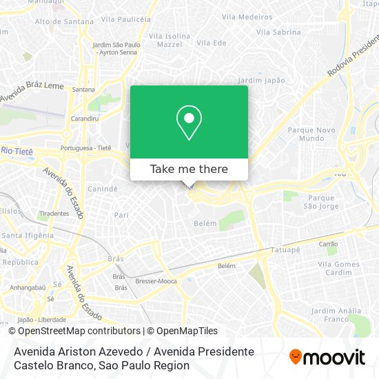 Avenida Ariston Azevedo / Avenida Presidente Castelo Branco map