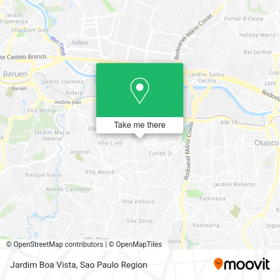 Jardim Boa Vista map