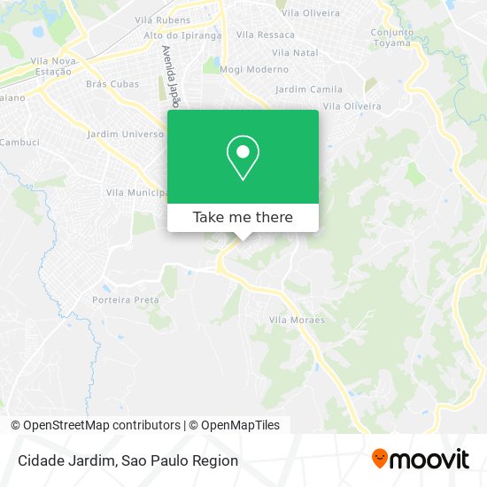 Cidade Jardim map