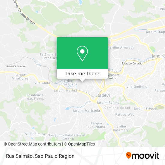 Rua Salmão map