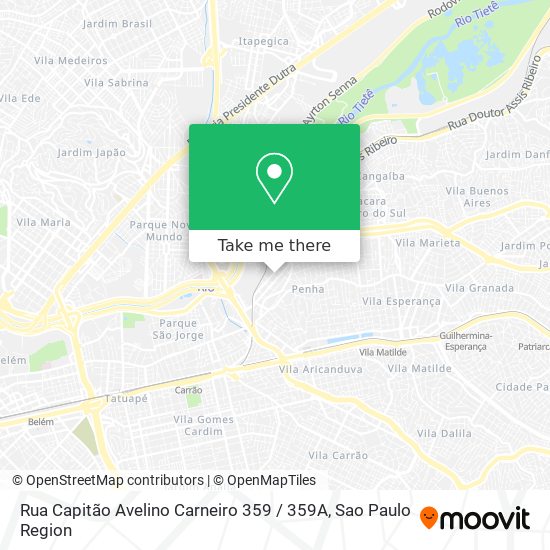 Rua Capitão Avelino Carneiro 359 / 359A map