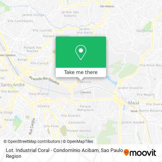 Lot. Industrial Coral - Condomínio Acibam map