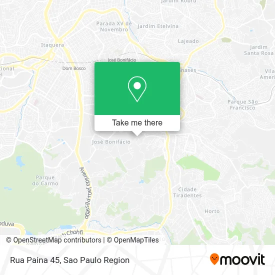Rua Paina 45 map