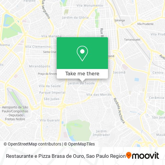 Restaurante e Pizza Brasa de Ouro map