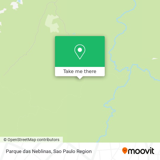 Parque das Neblinas map