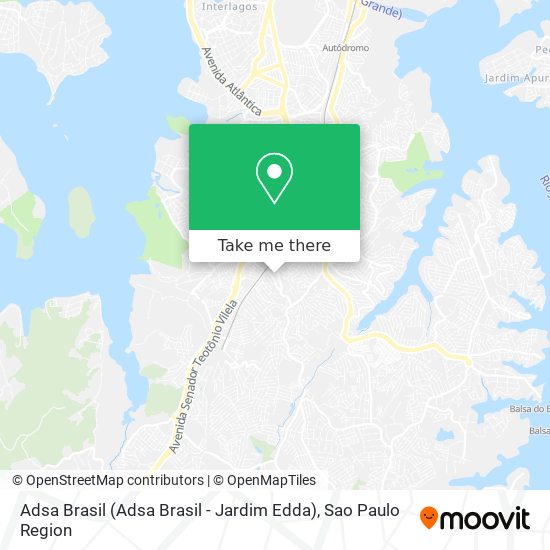 Mapa Adsa Brasil (Adsa Brasil - Jardim Edda)