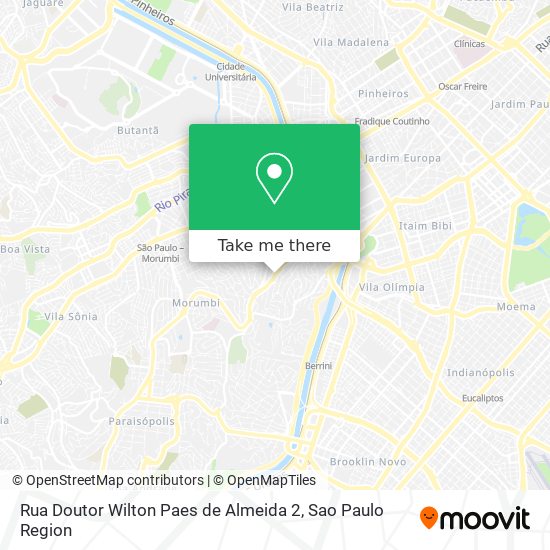 Rua Doutor Wilton Paes de Almeida 2 map