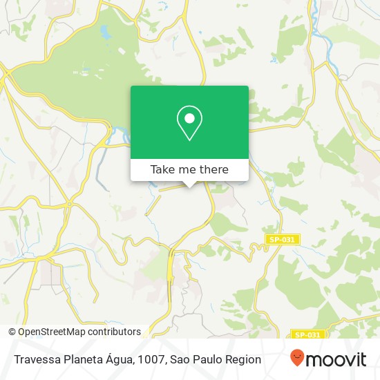 Travessa Planeta Água, 1007 map