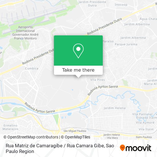 Rua Matriz de Camaragibe / Rua Camara Gibe map