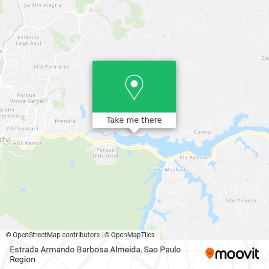 Estrada Armando Barbosa Almeida map