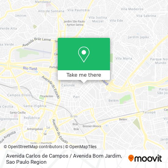 Avenida Carlos de Campos / Avenida Bom Jardim map