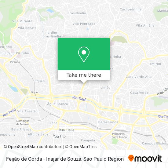 Feijão de Corda - Inajar de Souza map