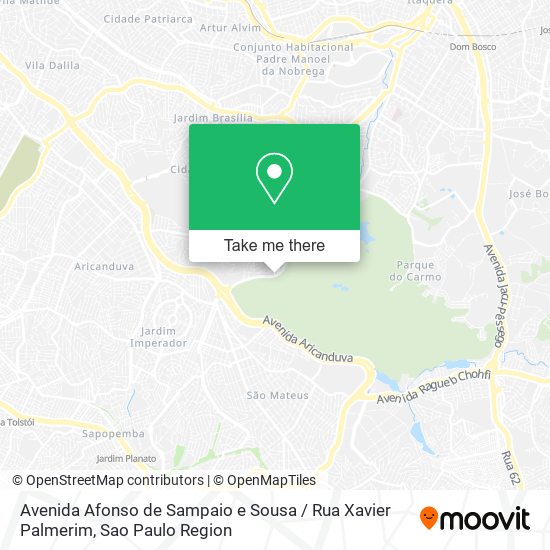 Avenida Afonso de Sampaio e Sousa / Rua Xavier Palmerim map