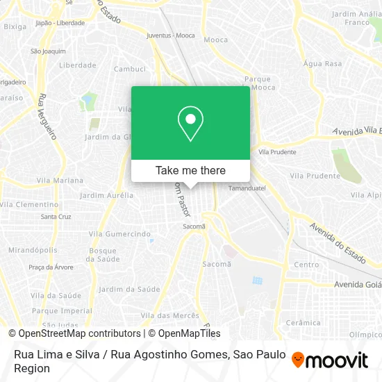 Rua Lima e Silva / Rua Agostinho Gomes map