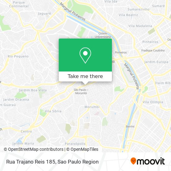 Rua Trajano Reis 185 map