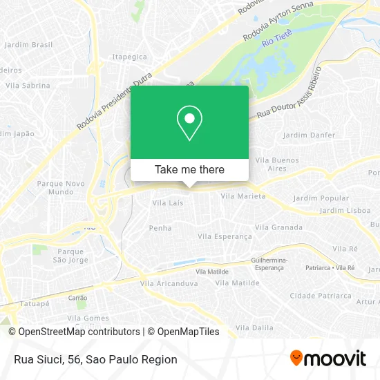 Rua Siuci, 56 map