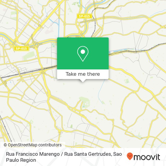 Rua Francisco Marengo / Rua Santa Gertrudes map