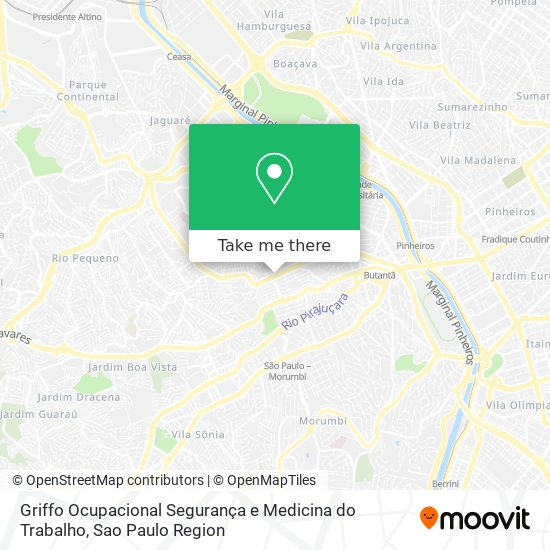 Mapa Griffo Ocupacional Segurança e Medicina do Trabalho