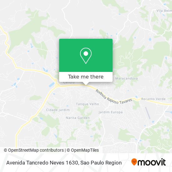Avenida Tancredo Neves 1630 map