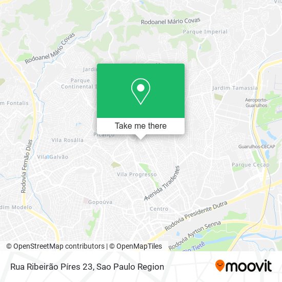 Rua Ribeirão Píres 23 map