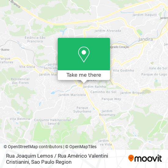 Rua Joaquim Lemos / Rua Américo Valentini Cristianini map