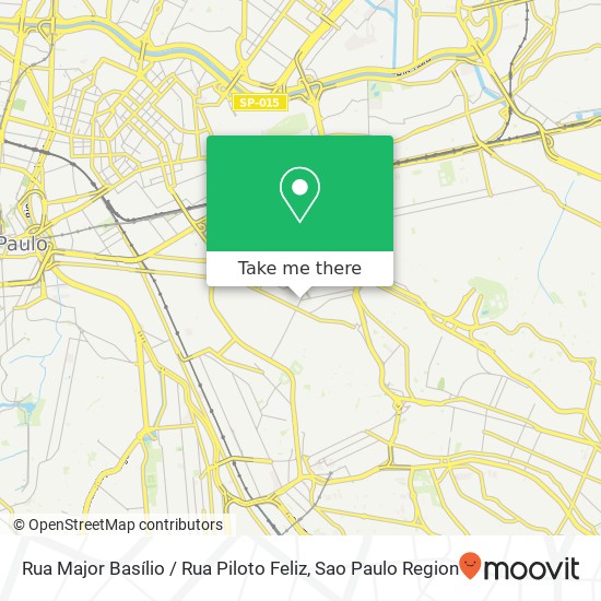 Rua Major Basílio / Rua Piloto Feliz map