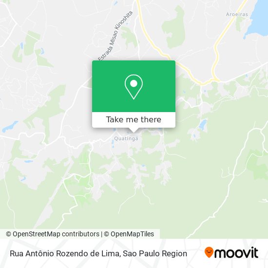 Rua Antônio Rozendo de Lima map