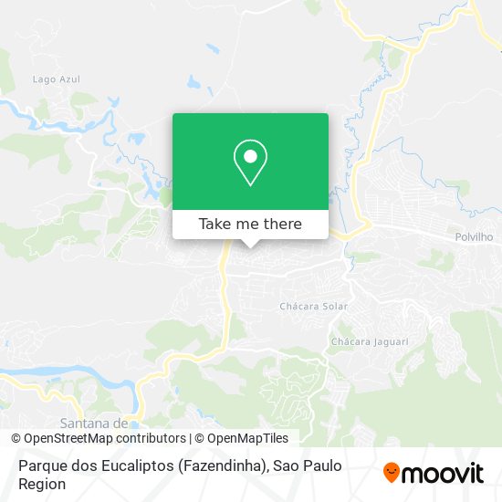 Parque dos Eucaliptos (Fazendinha) map