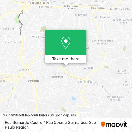 Rua Bernardo Castro / Rua Cosme Guimarães map