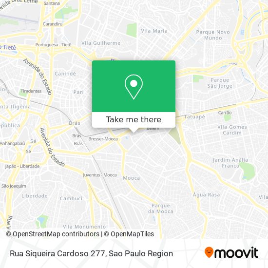 Mapa Rua Siqueira Cardoso 277