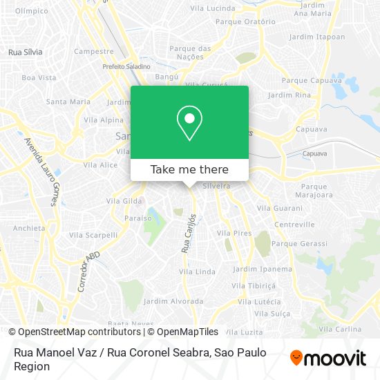Rua Manoel Vaz / Rua Coronel Seabra map