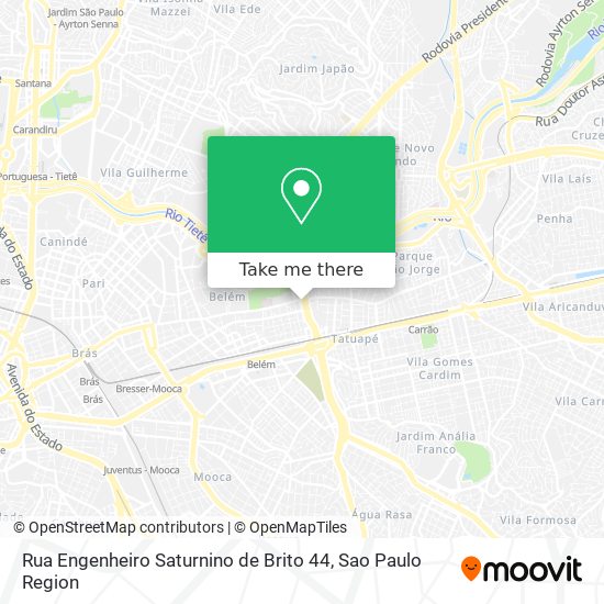 Rua Engenheiro Saturnino de Brito 44 map