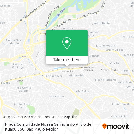 Praça Comunidade Nossa Senhora do Alivio de Ituaçu 850 map