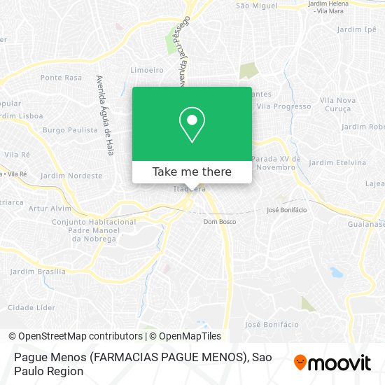 Pague Menos (FARMACIAS PAGUE MENOS) map