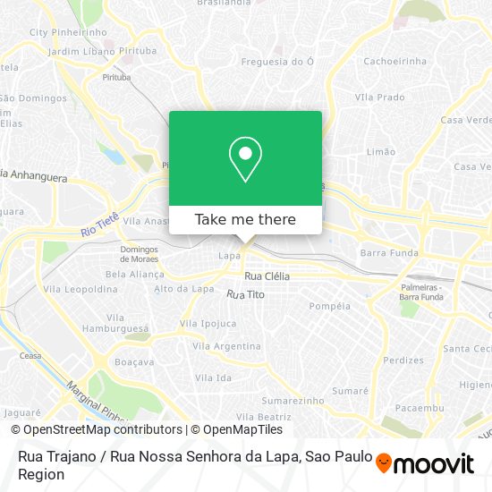 Rua Trajano / Rua Nossa Senhora da Lapa map