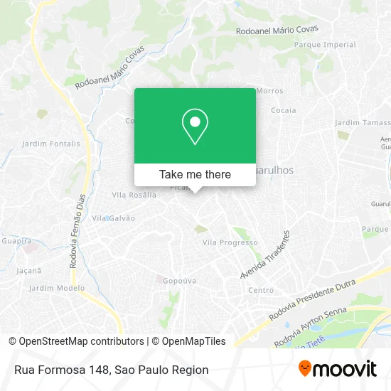Rua Formosa 148 map
