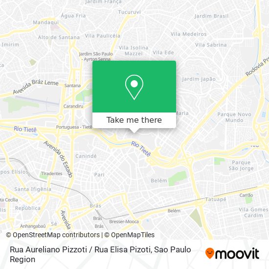 Rua Aureliano Pizzoti / Rua Elisa Pizoti map