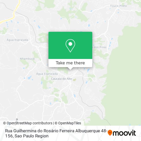 Rua Guilhermina do Rosário Ferreira Albuquerque 48-156 map