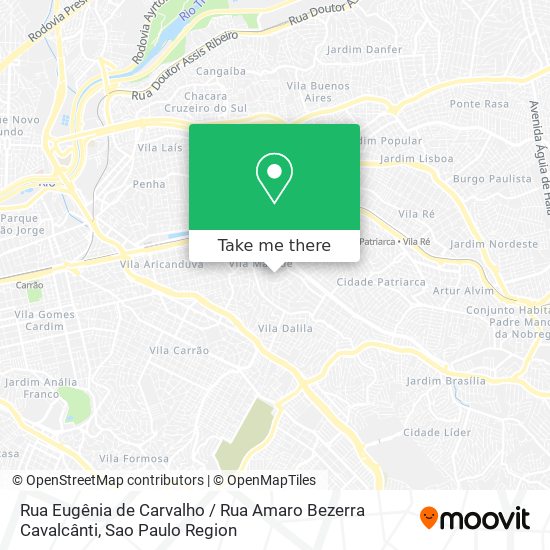 Rua Eugênia de Carvalho / Rua Amaro Bezerra Cavalcânti map