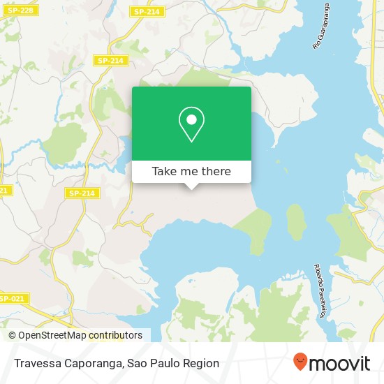 Travessa Caporanga map