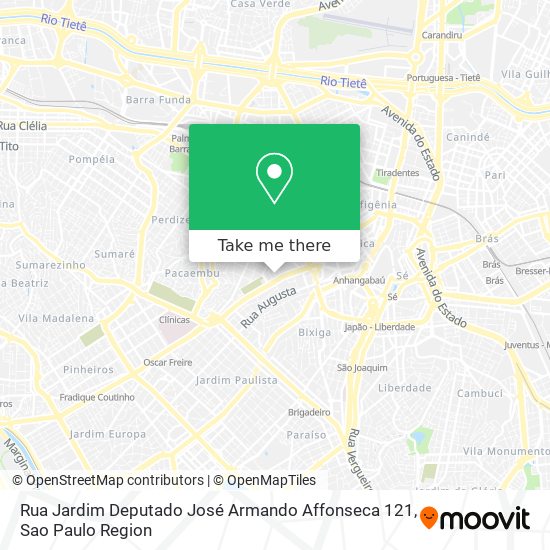 Mapa Rua Jardim Deputado José Armando Affonseca 121