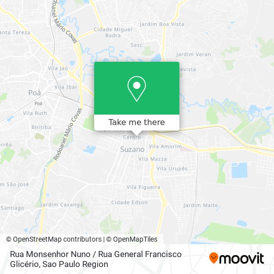 Rua Monsenhor Nuno / Rua General Francisco Glicério map